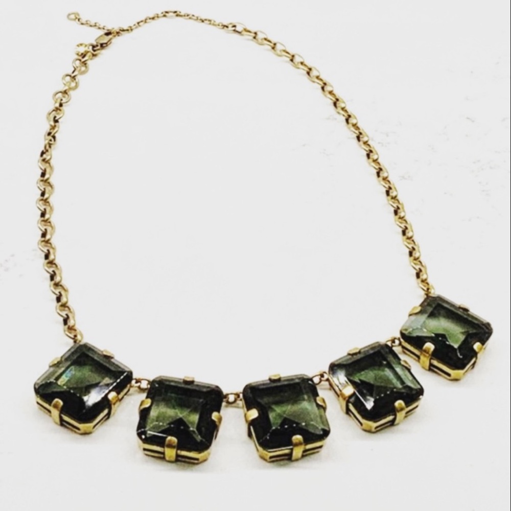 J. Crew Bold Crystal Necklace